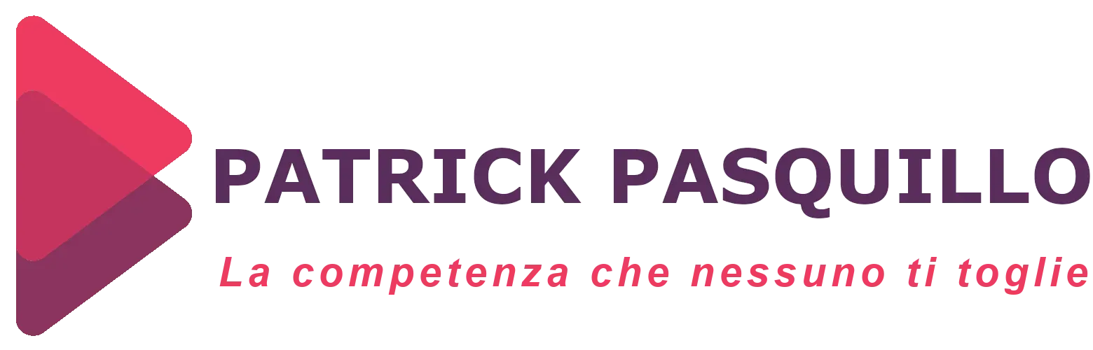 Logo Patrick Pasquillo Ticinocorsi Academy - La competenza che nessuno ti toglie